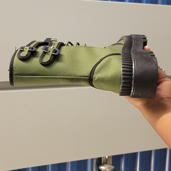 Yoki Rugged Boots - Olive - Last One!! - Picture 5 of 5